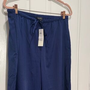 Banana Republic Royal Blue Wide-Leg Pants